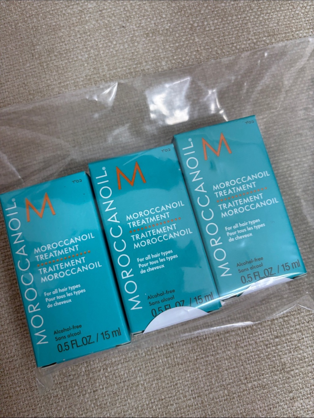 3pcs Moroccanoil Treatment Original - Travel